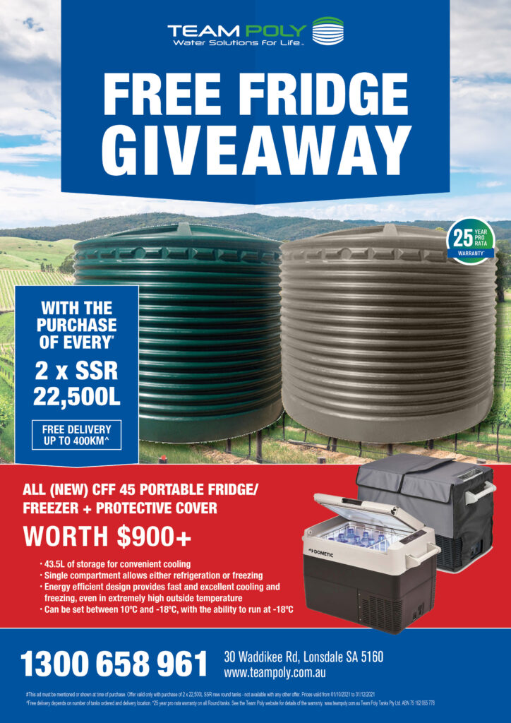 Free Fridge Giveaway - 2 x SSR