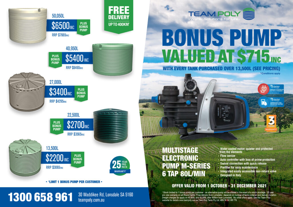 Bonus Pump Deal